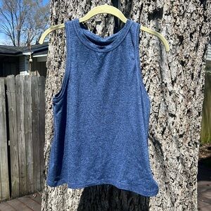 Athleta Uptempo Tank, Blue, Size Small